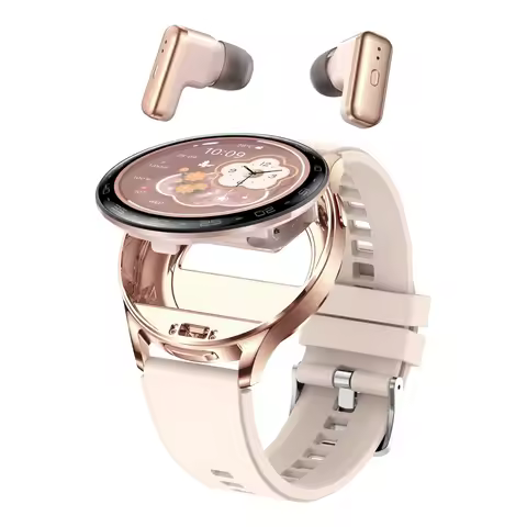 TWS 2in1 Bluetooth Earphones Smart Watch Bluetooth Call HIFI 9D Sound Quality GPS Motion Trajectory 