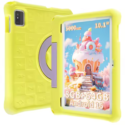 Paitanry Android 15 Tablet With Iwawa Children Learning Software 10 Inch Octa Core 8GB RAM 64GB ROM 