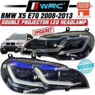 BMW X5 E70 2008 - 2013 Double Projector Led Headlamp