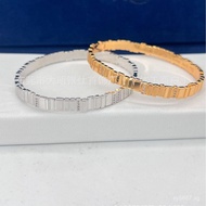 Couple Direct Sale CNC Step Gold Vgem Factory Organ Bracelet with Diamonds for Men and Women, Exquis