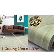 Tikar Getah 20m x 1.37m (4.5 kaki) PVC Vinyl Carpet Flooring Rug Mat Home Decor Canopy Karpet Velvet Toto Khemah Kanopi