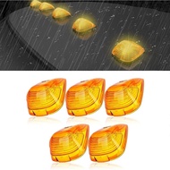 5 X Cab Marker Light Cover, Compatible with 1999-2016 Ford F250 F350 F450 F550 F650 F750 E150 E250 E