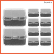 10Pcs AT3600L Universal Turntable Cartridge Storage Case PVC Dustproof Stylus Organizer  longyunkj