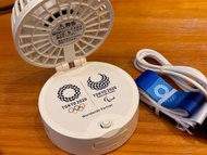 東京 奧運 紀念品 Panasonic 掛頸 風扇