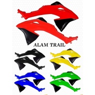 TANK COVER KLX 150 BF BIGFOOT FRONT WING KLX 150 BF DTRACKER OLD PLUG AND PLAY KLX 150 CC COVER BODY