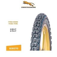 TAYAR CHEETAHKING KIN270 (TUBE TYPE) -TRAIL, MOTORCROSS, OFF ROAD 250-17, 275-17 TUBE TYPE TYRE