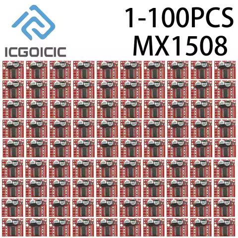 1-100PCS MX1508 Dual DC Motor Driver Module 2V-10V 1.5A PWM Speed Control H-Bridge Stepper L298N Rep