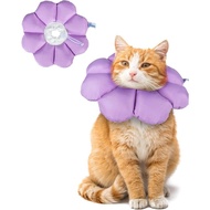 ANWA Cat Cone Collar Soft, Waterproof Cat Recovery Collar, Adjustable Soft Cone for Cats After Surge