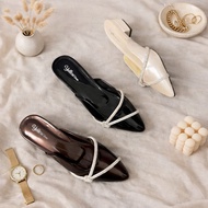 Women's Mules Heels 3 cm Sandals Women's Slip-On Heels 3 Cm