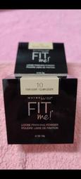 MAYBELLINE 媚比琳 FIT ME空氣絲絨蜜粉 20g#10自然（ 效期：2025/12） 產地： 加拿大