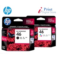 HP 46 BLACK/TRI-COLOR INK ADVANTAGE CARTRIDGE [100% ORIGINAL]