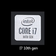 Colorful Heart Generasi Ke 10 Core I9 I7 I5 I3 CPU Sticker Laptop Logo