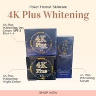 Promo Paket Hemat Skincare 4K Plus Whitening Day Night Cream Murah