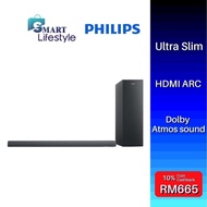 Philips 2.1 Channel 140W Dolby Audio Soundbar With Wireless Subwoofer TAB6305/98