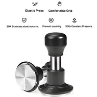 ‌30lbs constant-pressure espresso tamper with self-leveling & screw base, 51/53/58.5mm