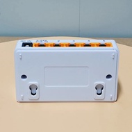 5 Port 100Mbps POE Extender Network Switch Repeater Support IEEE802.3af/At/Bt 100m for POE Switch NV