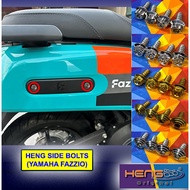 HENG Side Fairings Bolts for Yamaha Fazzio - sold as set/4pcs