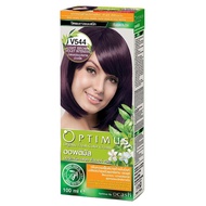 [โทนสีม่วง] ดีแคช ออพติมัส คัลเลอร์ ครีม 100 มล. Dcash Optimus Color Cream (ครีมย้อมผม ยาย้อมผม ครีม