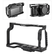alwaysonline-my Aluminum Alloy Video Camera Cage Rig with Quick Release  Cold Shoe Accurate Cutouts 