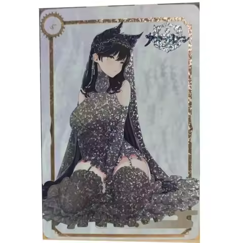 Azur Lane DIY Homemade Flash Card IJN Atago Wedding Dress Anime Game Peripheral Collection Christmas