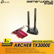 Tp-Link ARCHER TX3000E AX3000 5G 2402 Mbps WiFi 6 Bluetooth 5.0 PCIe Adapter Signal Antenna Router