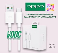 สายชาร์จแท้OPPO TypeC VOOC 5A ชาร์จเร็ว ชาร์จด่วน OPPO รุ่น FindX,Reno,Reno2F,Reno4,RenoZ,R17,R17pro