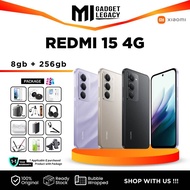 REDMI 15 4G [16GB*(8+8)GB RAM 256GB ROM] / 14C - Original XIAOMI Malaysia