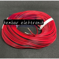 MERAH Awg24 Double 2x18 Red Black Cable Awg 24 2x18 0.12 50m Cable