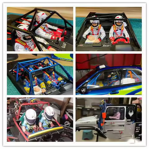Universal Interior cockpit cabin 1/10 on road drift rc car body KYOSHO Tamiya XV02 XV01 TA08 TT02 TT