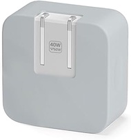 Apple 40W Dynamic Power Adapter with 60W Max Soft Silicone Charger Cover Fit for iPhone 17 16/ MacBo