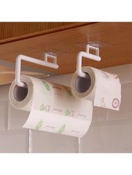 1入組PP紙巾極簡素色廚房紙巾架