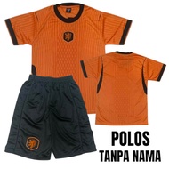 SETELAN JERSEY TIMNAS BELANDA/SETELAN JERSEY SEPAK BOLA ANAK-ANAK