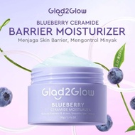 GLAD2GLOW BLUEBERRY CERAMIDE MOISTURIZER 30 GRAM GLAD 2 GLOW MOISTURIZER FOR DRY AND DULL FACE CREAM