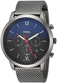 Fossil Men s Neutra Chronograph Smoke Stainless Steel Watch