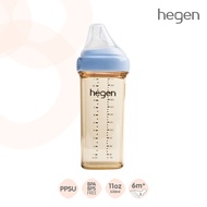 Hegen ขวดนม ขวดนมพร้อมจุกนม ขวดนมhegen ขวดนมทรงเหลี่ยม - Feeding Bottle PPSU 11oz/330ml เบอร์ 3 Fast