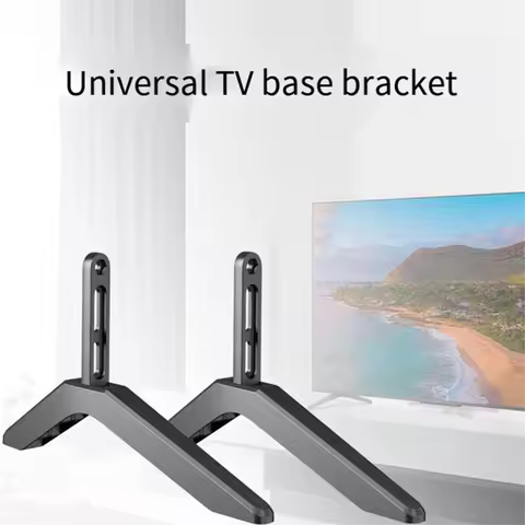 Universal TV Stand Base Table Top TV Legs for Vizio Samsung LG TCL Hisense Televisions with Screws N