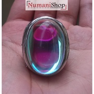 Big Size HQ Indian Kalimaya Stone Planting Titanium Ring