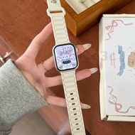 Silicone Strap for Apple Watch Ultra 2 49mm 45mm 44mm 42mm 41mm 40mm Soft Wristband Iwatch Series 10