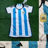 JERSEY KAOS BAJU BOLA CEWEK WANITA LADIES ARGENTINA HOME PIALA DUNIA