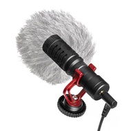BOYA BY-MM1 Mini Cardioid Microphone Metal Electret Condensor Video Mic 3.5mm Plug for Smartphone Ta