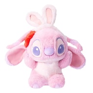 MINISO 11'' Lilo & Stitch Collection Costume Changing Bunny Plush Toy (Angel) Stuffed Animals for Va