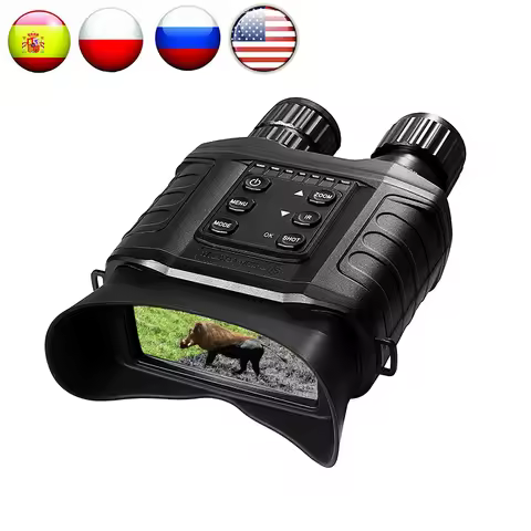 WG550B 8M Plarge-screen Infrared digital night vision binoculars 1080P with adjustable USB cable foc