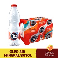 SALE CLEO AIR MURNI 550 ML 1 PACK ISI 24 BOTOL