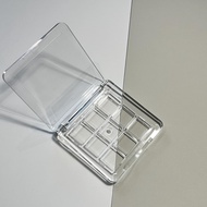 3ce Mini Transparent Jiugongge Eyeshadow Box Packaging Material 9 Color Eyeshadow Palette Lipstick B