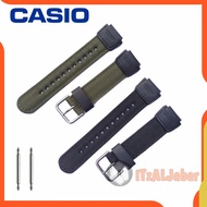 Casio SGW500H Nylon Leather strap 18 mm Watch Casio SGW 500H WatchTALI
