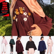 💯Top murah muslimah viral blouse labuh top cantik blouse ready stock blouse moden long top muslimah 