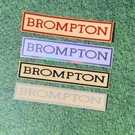 Cool Brompton sticker cutting sticker