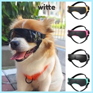 WITTE Pet Goggles, Multicolor Sun Protection Pet Sunglasses, Durable Windproof UV Protection Sun Sha