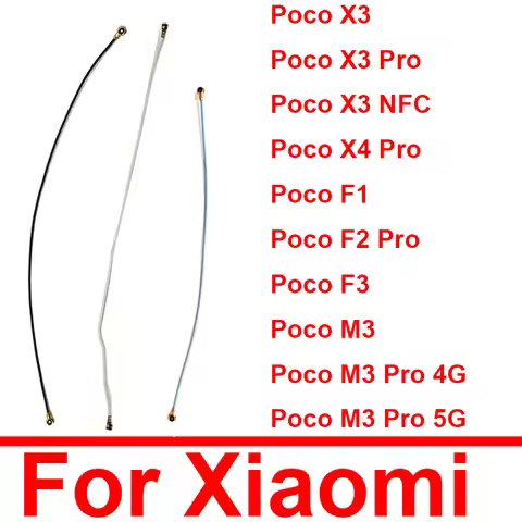 Signal Antenna Cable For Xiaomi Poco X3 NFC Poco M3 Poco F2 Pro Poco F3 GT Pocophone F1 Wifi Aerial 