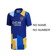 2021 2022 Boca Soccer Jersey MARADONA PAVON VAQUEZ s And Kids Kit Football Shirt Custom